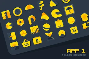 Atom Yellow IconPack Screenshot 3