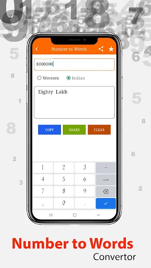 Number to Words Convertor Screenshot 0
