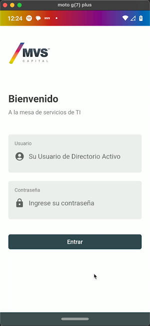 Mesa de Servicios MVS Capital Screenshot 0