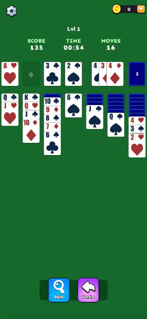 Solitaire Card Journey Screenshot 1