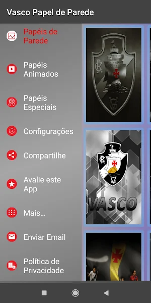 Vasco Papel de Parede - Temas do Gigante da Colina Screenshot 1