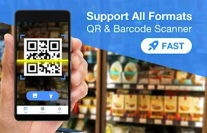 Free QR Scanner - Barcode Scanner, QR Code Reader Screenshot 0
