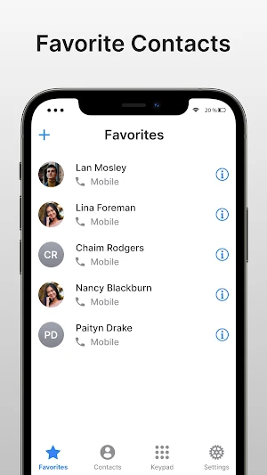 Contacts: Phone Calls & Dialer Screenshot 2