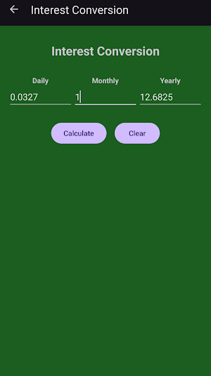 Coupon Bond Calculator Screenshot 1