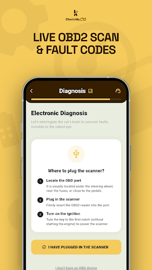 ChecksMyCar - Car diagnostics Screenshot 1