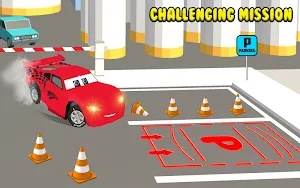 McQueen Super Cars Parking School Screenshot 3