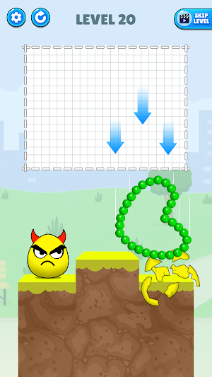 Draw to Break Angry Eggs Screenshot 3