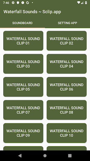 Waterfall Sound Collections ~  Screenshot 0