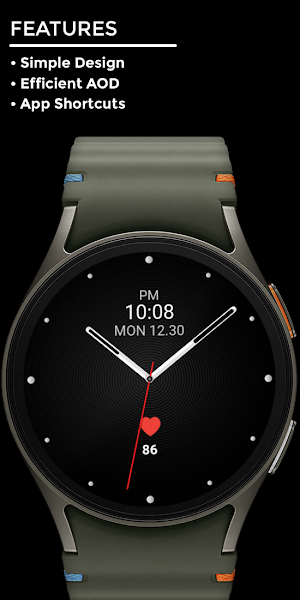 Night ver 60 - watch face Screenshot 1