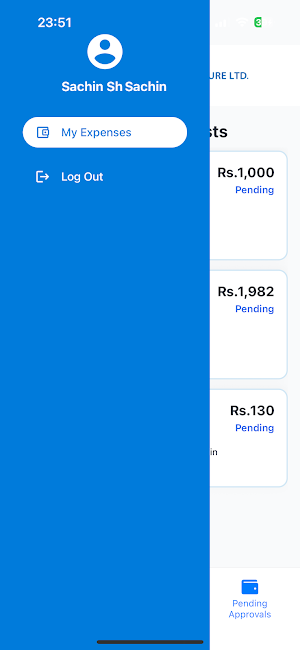 TRIL Expense Genie Screenshot 1
