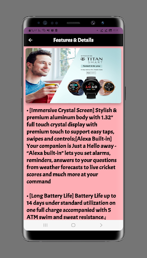 Titan Smart Watch Guide Screenshot 1