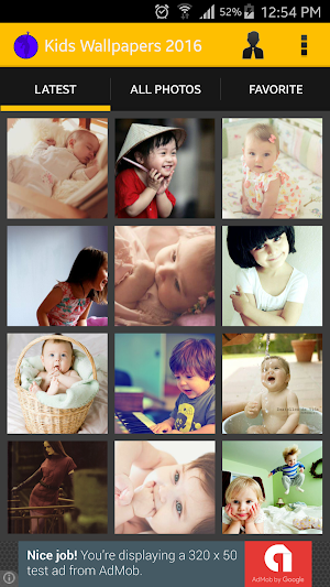 Kids Wallpapers 2016 Screenshot 0