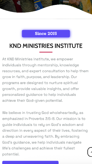 Kelvin And Deborah Ministries Screenshot 2