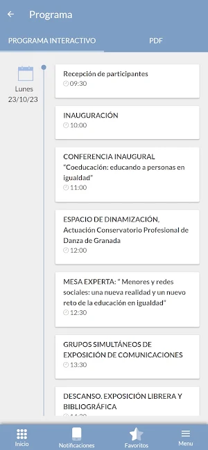 IVCongreso Andaluz Coeducación Screenshot 3