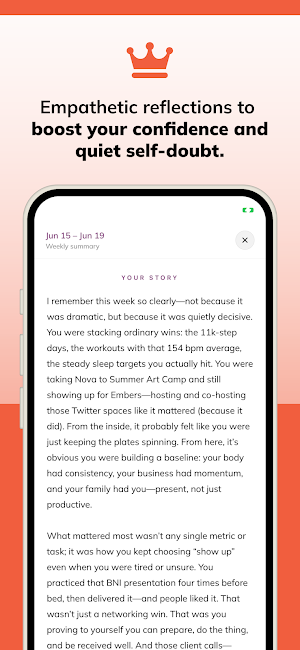 NovaUp: Gratitude Journal Screenshot 3