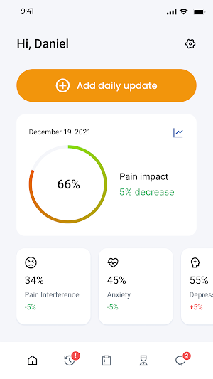 myPainIntel Screenshot 2