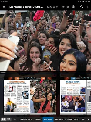 LA Business Journal Screenshot 1