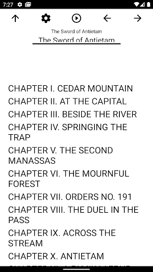 Book, The Sword of Antietam Screenshot 0