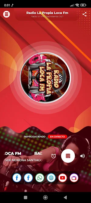 Radio La Propia Loca Fm Screenshot 2