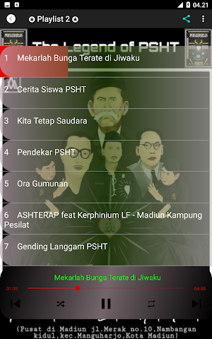 Lagu PSHT Terate Emas 1 Abad Screenshot 3