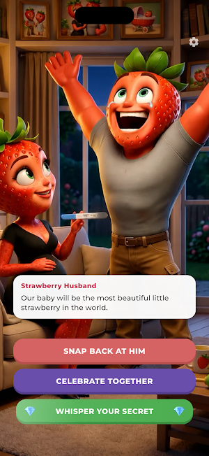 Strawberry & Banana Love Story Screenshot 2