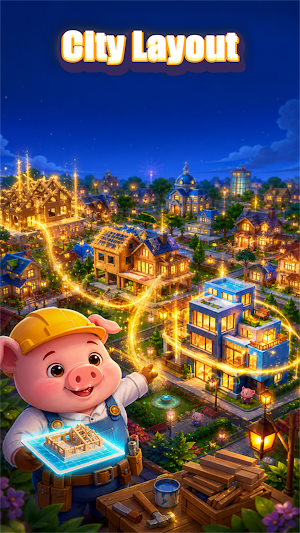 Piglet City Craft Screenshot 1