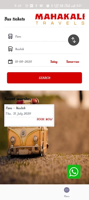 Mahakali Travels Nashik Screenshot 0