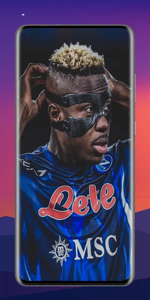 Victor Osimhen 4k Wallpaper Screenshot 1