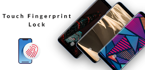 Touch Fingerprint Lock walpapr Screenshot 0