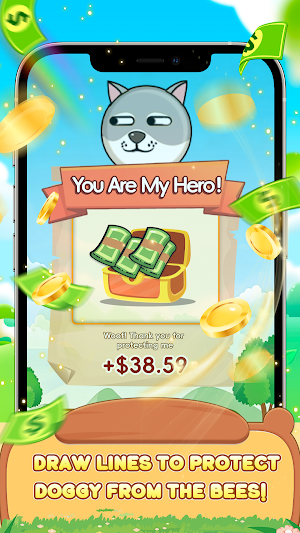 Please help doggy: Earn money Screenshot 1