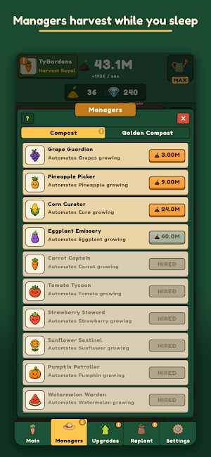 Garden Idle: Farming Tycoon Screenshot 2
