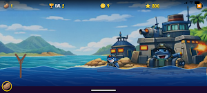 Potato Dolphin Wars Screenshot 1