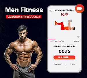 Home Workout for Men’s Fitness Screenshot 2