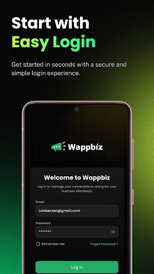 Wappbiz Screenshot 1