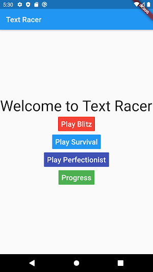 Text Racer Screenshot 0
