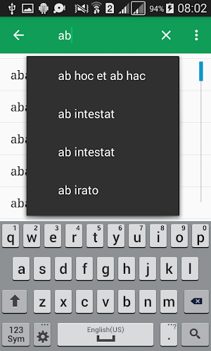 Dictionnaire Français Screenshot 1
