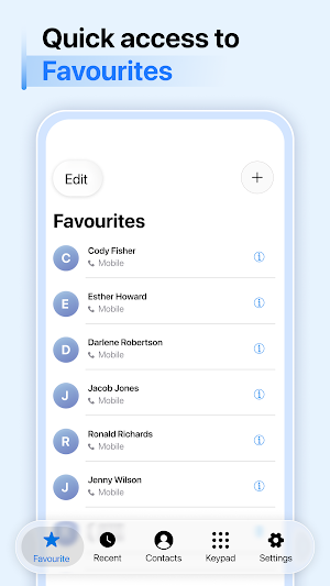 Contacts Screenshot 2