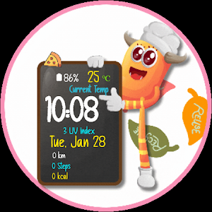 Hotty Dog Animated Watch Face Screenshot 2