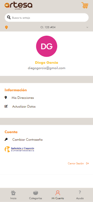 Artesa Panadería Screenshot 2