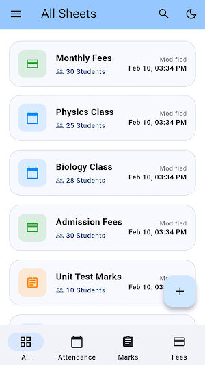 Student Attendance Plus Screenshot 1
