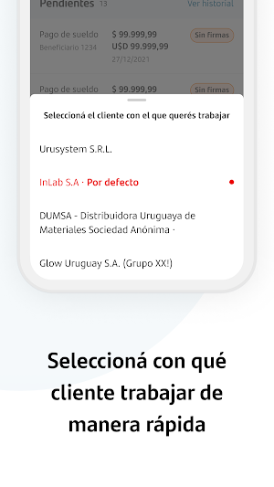 Santander Empresas Uruguay Screenshot 2
