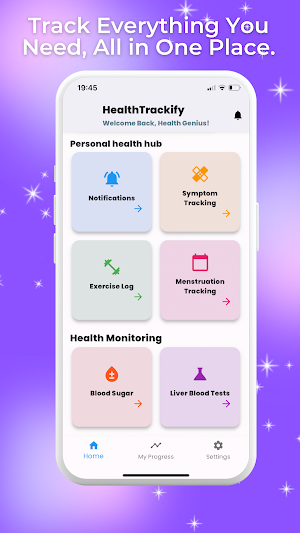 HealthTrackify: Health Tracker Screenshot 1