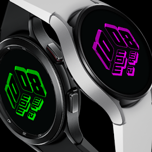 Cool 3D Time: Watch Face Screenshot 3