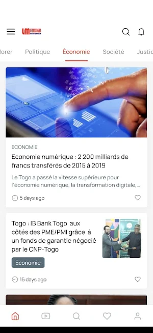 Le messager actu Screenshot 2