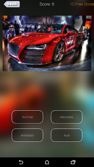 Cars Quiz - Guess Correct Car Screenshot 2