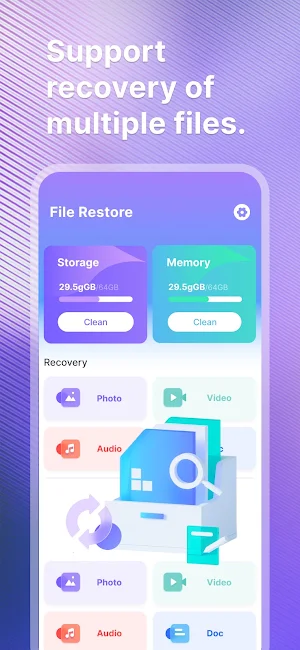 Photo Recovery：File Restore Screenshot 0