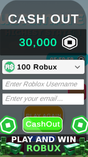 Robux Knife Easy Robux Earn Screenshot 1