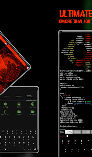 Hacker Matrix Launcher Screenshot 2