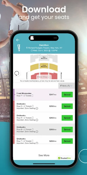 Event Tickets Center Screenshot 3