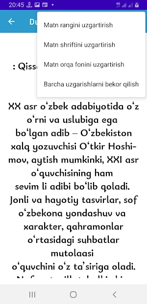 Dunyoning Ishlari Screenshot 3